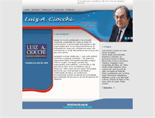 Tablet Screenshot of ciocchi.com.br